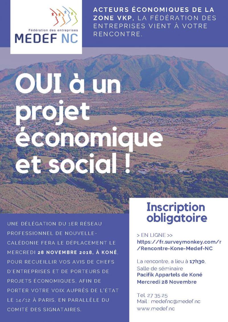 Invitation medef-nc à Koné