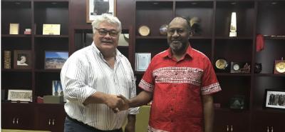 Echanges du Président du MEDEF-NC avec le 1er Ministre du Vanuatu