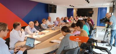 Conférence de presse des partenaires sociaux membres du Conseil d’Administration de la CAFAT 23/08/2023