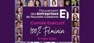 Le MEDEF-NC organise son Comité Excéutif 100% féminin en ce 8 mars 2024, journée internationale des droits des femmes