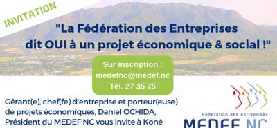 Le Medef.NC en délégation à Koné sur les enjeux économiques et sociaux