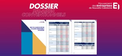 Tableau récapitulatif des tassements des grilles des salaires conventionnels suivant la hausse du SMG et SMAG