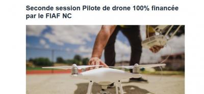 AFBTP - Seconde session Pilote de drone 100% financée par le FIAF NC